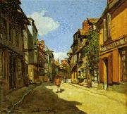 Claude Monet Rue de la Bavolle, Honfleur oil